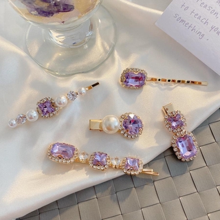 Purple hairpin Hair accessory