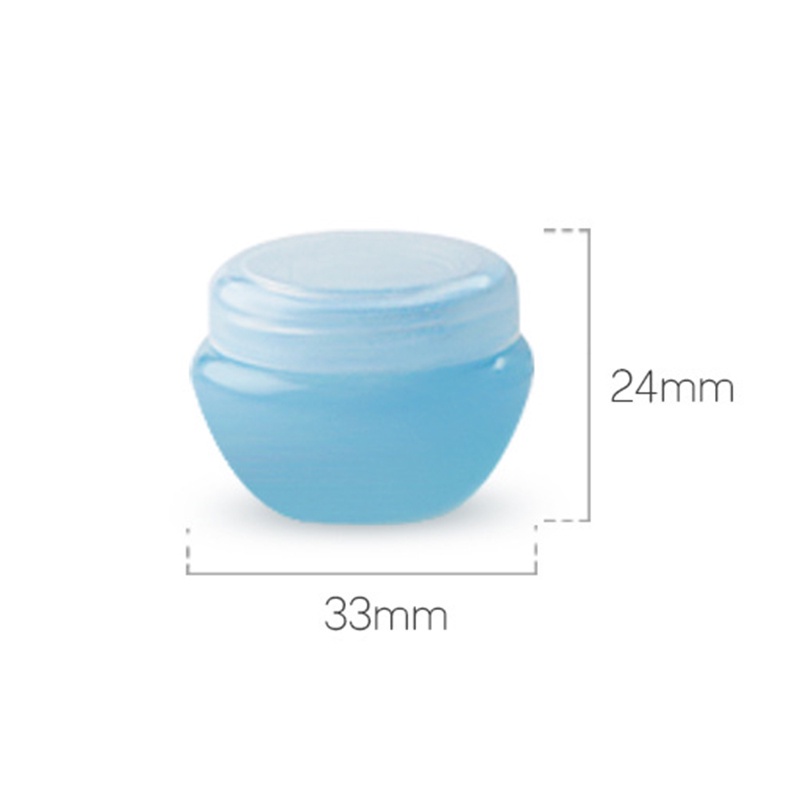 1 Hũ Rỗng 5G/5ML Có Nắp Đậy Dùng Đựng Mỹ Phẩm/Kem Dưỡng Môi Nhiều Màu Tùy Chọn