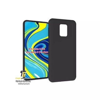 Ốp lưng silicon dẻo màu đen Xiaomi Redmi Note 9S, Redmi Note 9 Pro Max, Redmi Note 9 Pro