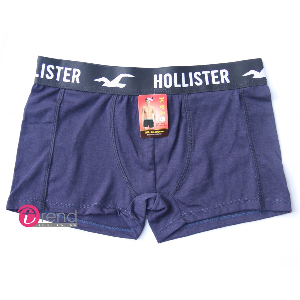 Bộ 5 quần lót nam boxer cotton co dãn 4 chiều cao cấp