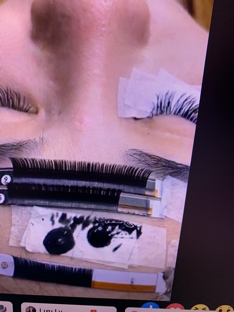 Mi Flat siêu mềm mượt chuyên dùng nối mi mỗi khay 1 sô