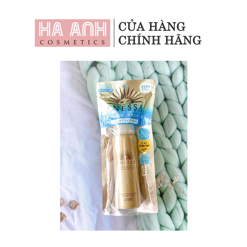 Xịt Chống nắng Anessa Perfect UV Spray Sunscreen