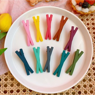 Kẹp tóc mái chéo, kẹp tóc mỏ vịt phiên bản Hàn Quốc cơ bản  TP0029