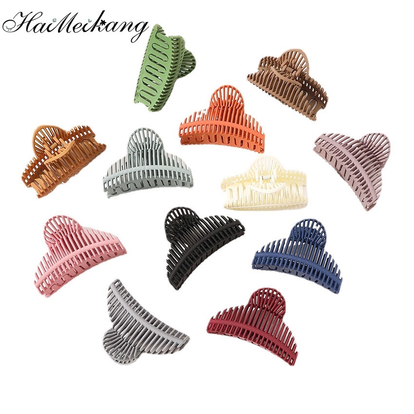 Kẹp tóc Haimeikang hình bán nguyệt phong cách đơn giản đa năng thời trang Hàn Quốc