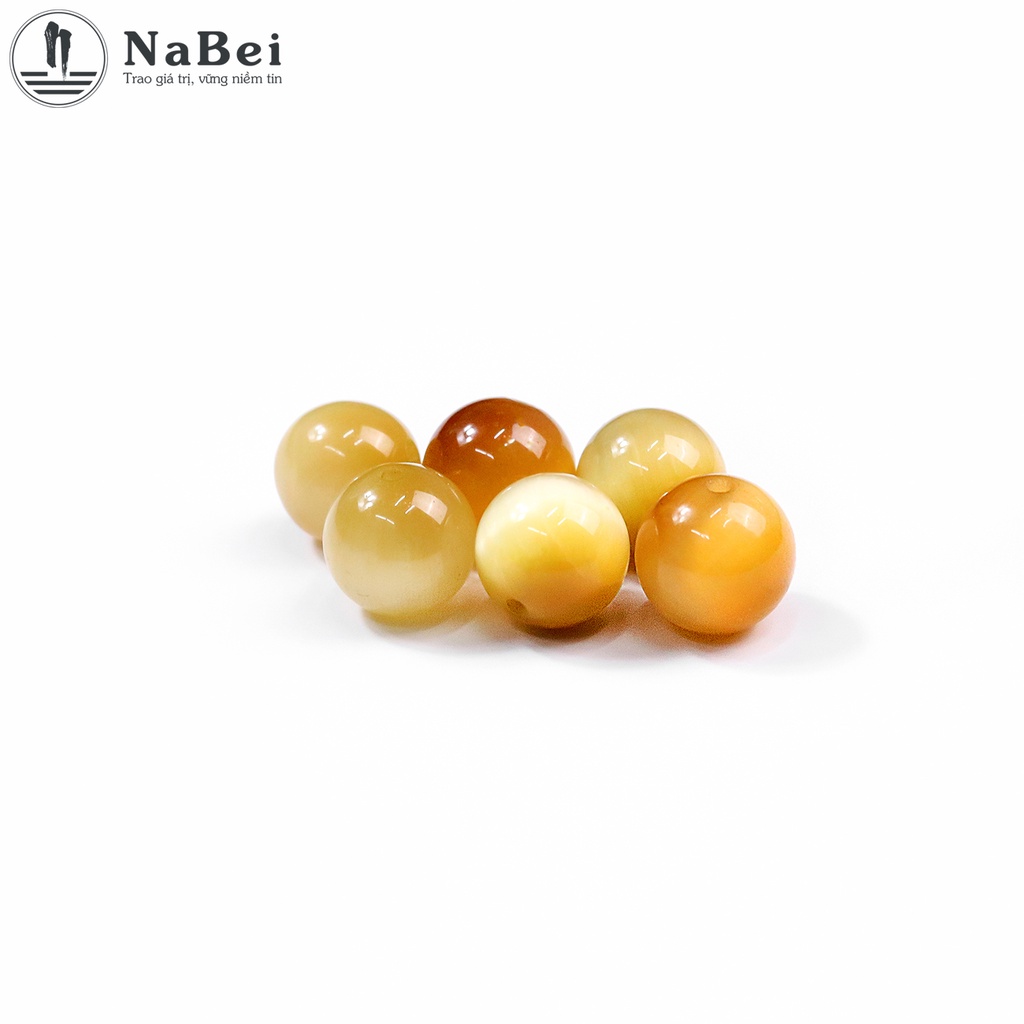 Charm Đá Mắt Hổ Tự Nhiên Mix Vòng Tay Cho Nam Nữ NB107 - Phong Thuỷ NaBei Store