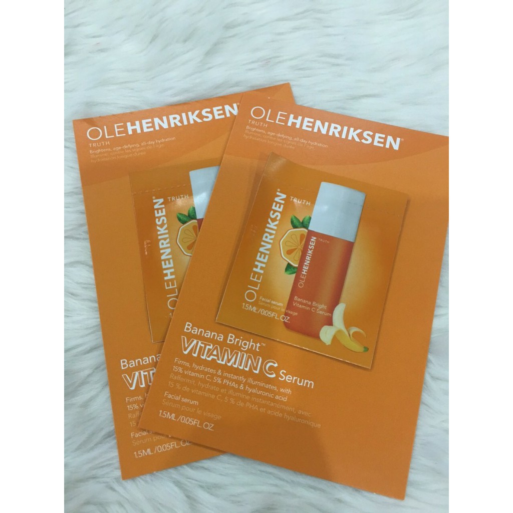 Sample (gói 1,5ml) serum trắng da olehenrikson vitamin C truth serum | BigBuy360 - bigbuy360.vn