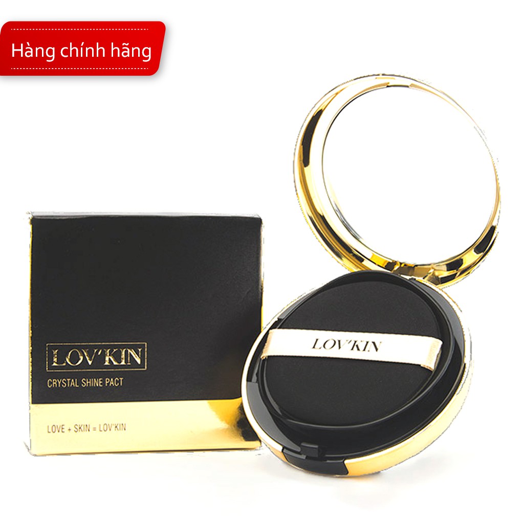 Phấn phủ kiềm dầu, siêu mịn Lov’kin Crystal Shine Pack 15g