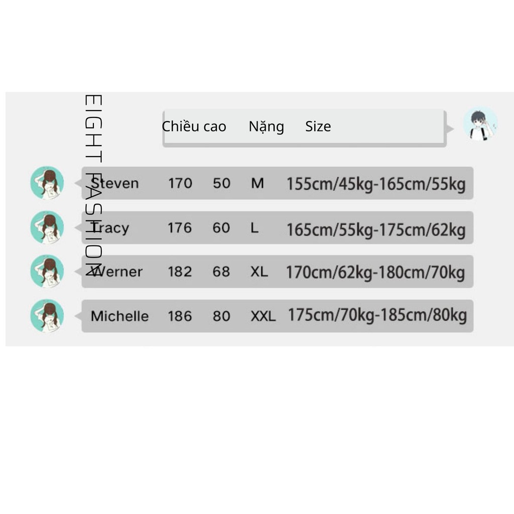 Quần Joggers Nam Caro Mùa Hè Hoạt Bát Eightfashion QT118 | BigBuy360 - bigbuy360.vn