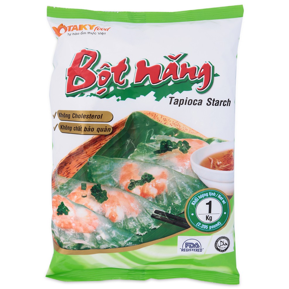 Bột Năng Tài Ký 400 gram Bánh Da Lợn Bột Lọc