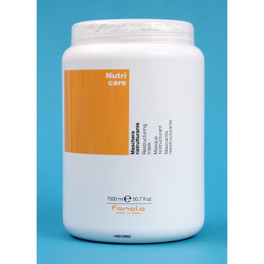 [Hàng công ty_Fanola_Ý] Kem ủ tóc Nutri Care Fanola_1500ml