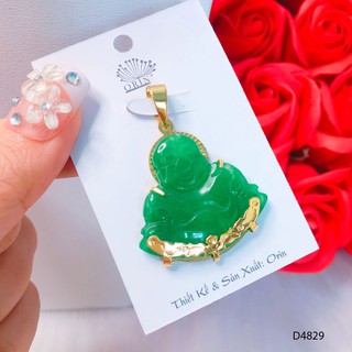 Mặt dây chuyền nữ , mặt Phật Di Lạc thiết kế cao cấp Orin D4829