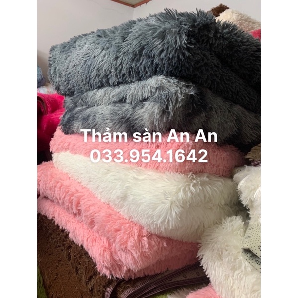 THẢM LÔNG LOANG TRẢI SÀN NHIỀU MÀU - HÀNG NHẬP