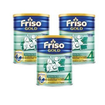 [DATE 5/2022] bộ 3 lon Sữa Friso 4 Gold 1.5kg