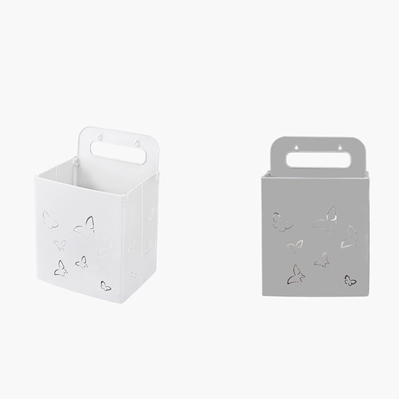 Giỏ Nhựa Đựng Quần Áo Bẩn, Có Thể Gấp Lại Được, Màu Xám