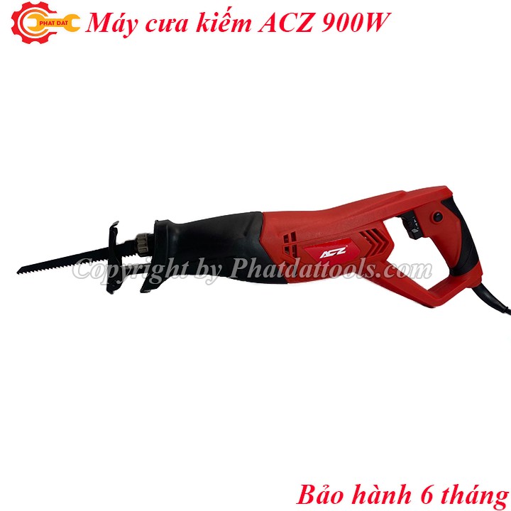 Máy cưa kiếm chạy điện ACZ 115-Công suất 900W-Tặng kèm 2 lưỡi cưa gỗ,kim loại-Bảo hành 6 tháng