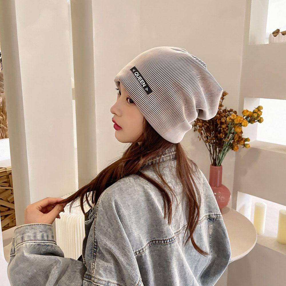 Mũ Beanie Màu Trơn Dễ Thương Cho Nam Và Nữ