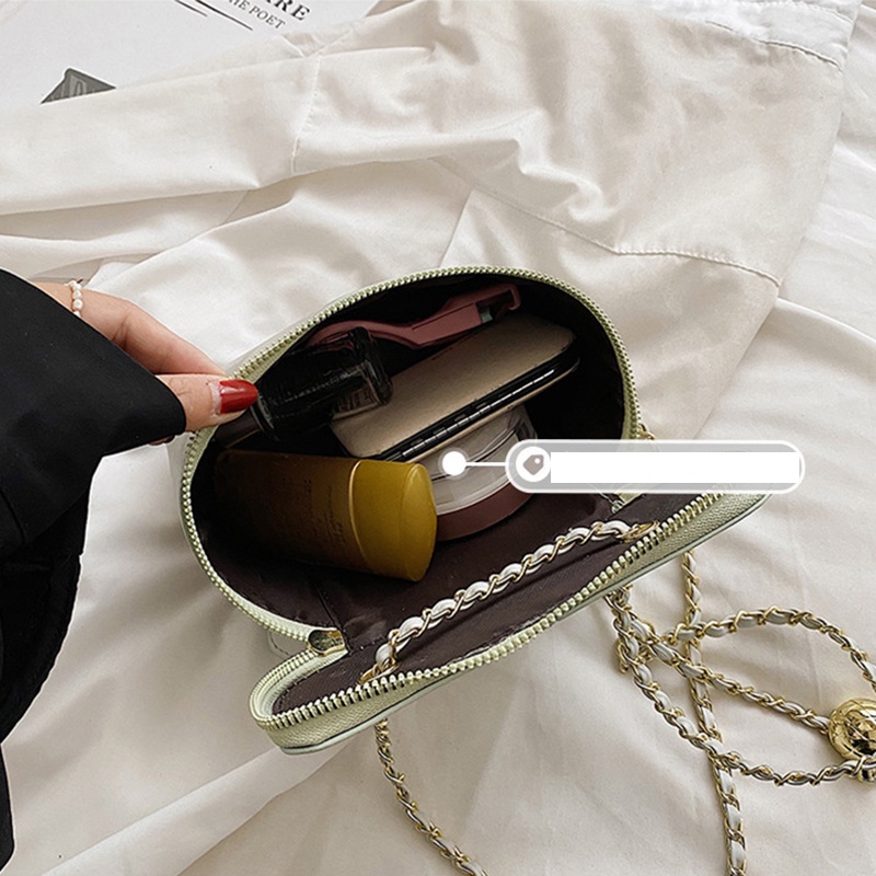 Túi đeo vai IELGY có khóa kéo dễ phối đồ thời trang cho nữ