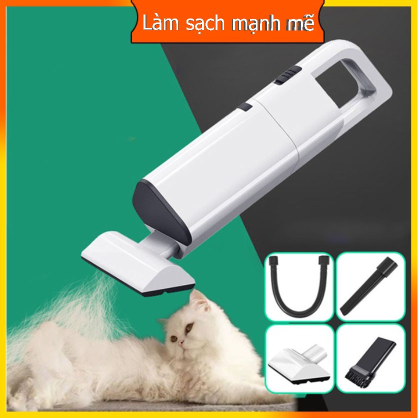 Máy hút bụi 4 đầu hút thông minh Loại bỏ mạnh mẽ bụi bẩn lâu ngày và lông vật nuôi thiết bị làm sạch | BigBuy360 - bigbuy360.vn