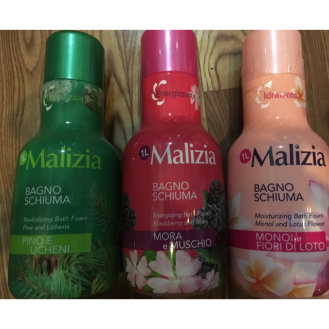 Sữa tắm Malizia