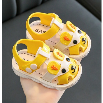 GIÀY SANDAL GẤU TẬP ĐI BABY BABY SIÊU MỀM MẪU MỚI 2022