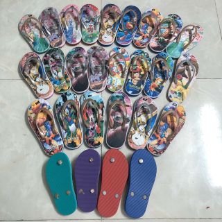 Dép lào in ảnh 3d cho bé