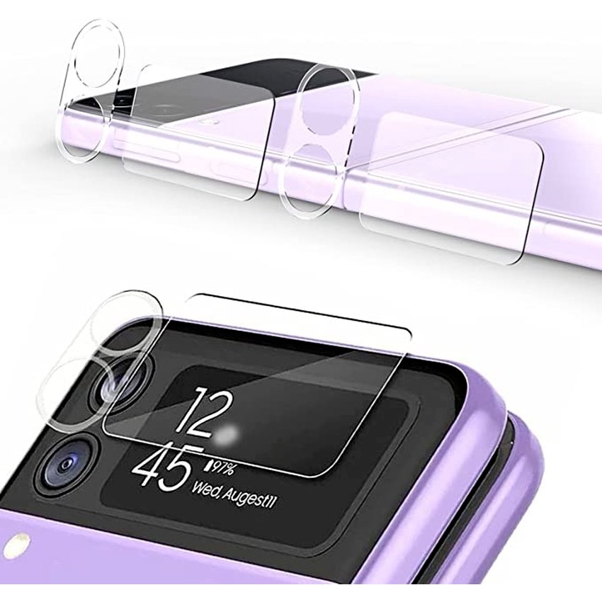Miếng Dán Cường Lực Bảo Vệ Camera Cho Samsung Z Flip 3