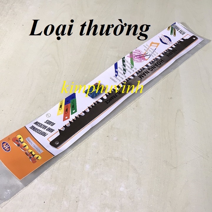 01 CÁI - 30cm LƯỠI CƯA GỖ CẦM TAY - LƯỠI CỬA GỖ LẮP KHUNG CƯA SẮT 3 TẤT