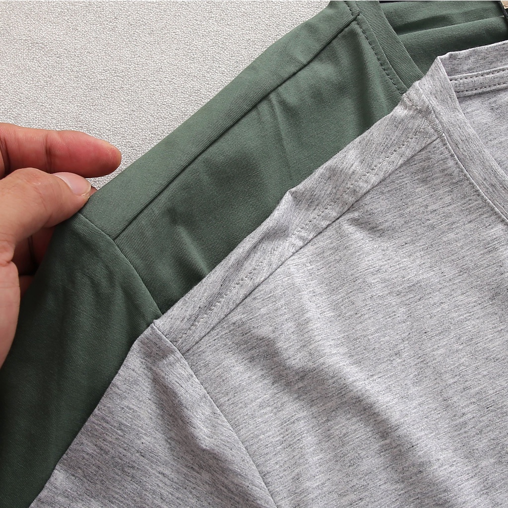 Áo thun nam bigszie áo phông trơn nam 100kg cotton xuất khẩu cao cấp ACTN01 | BigBuy360 - bigbuy360.vn