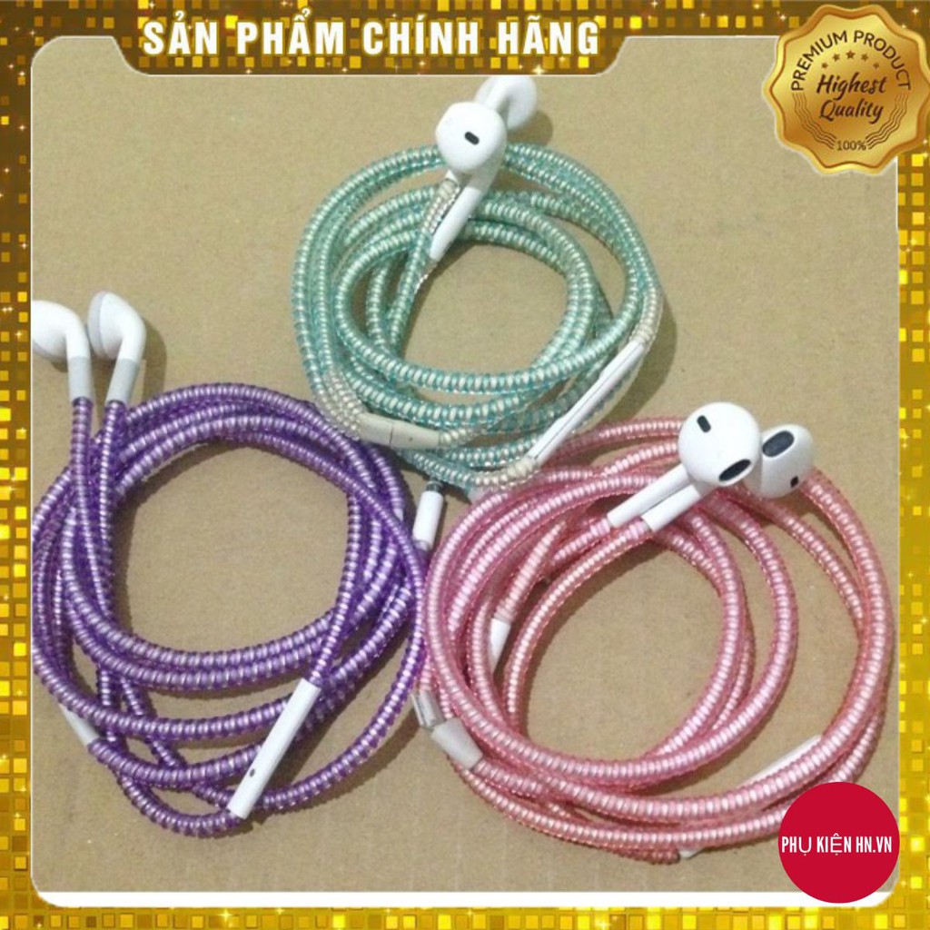 DÂY QUẤN CHỐNG ĐỨT CHỐNG RỐI CHO CÁP SẠC TAI NGHE