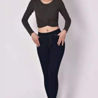 Quần legging giả jean