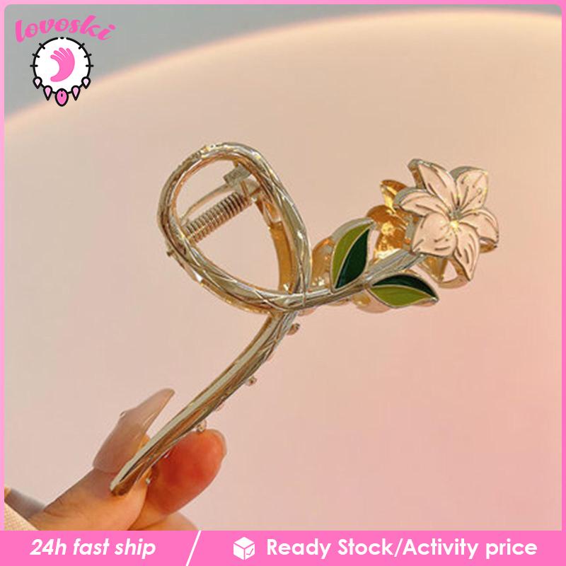 Kẹp Tóc Càng Cua Chống Trượt Thời Trang Cho Nữ