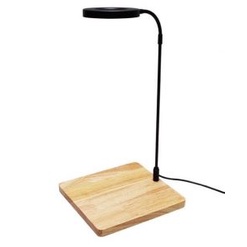 ĐÈN LED CÓ ĐẾ GỖ cho hồ bán cạn, thủy sinh, terarium....