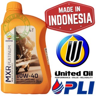 Dầu Repsol MXR Platinum 10w40 (1lít) Indonesia