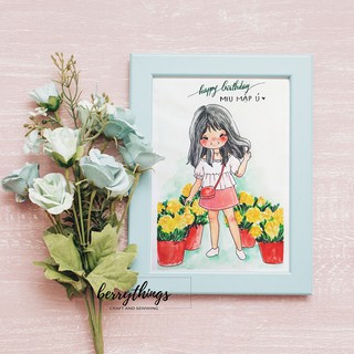 Tranh chibi theo yêu cầu