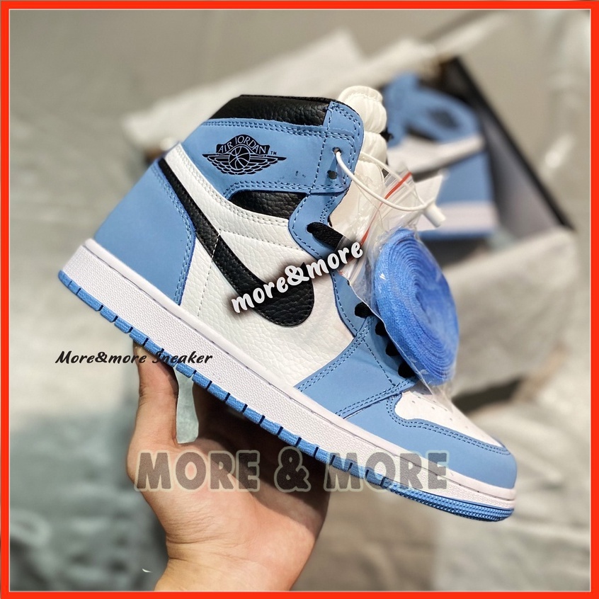 Giày Sneaker Cổ cao JD 1 University Blue x OG chất lượng nguyên bản MS2252