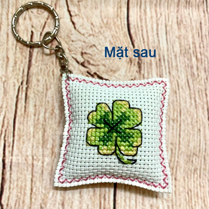 Bộ thêu chữ thập móc khóa hình 12 con giáp x_artshop