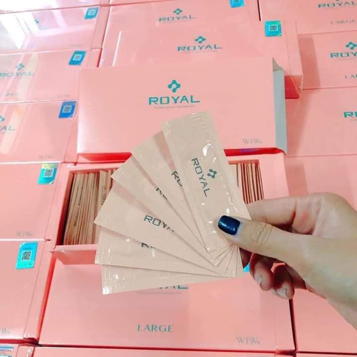 Lẻ 1 miếng Tinh chất Serum nhau thai Nhật  Royal dưỡng trắng da chống lão hóa - Chính hãng