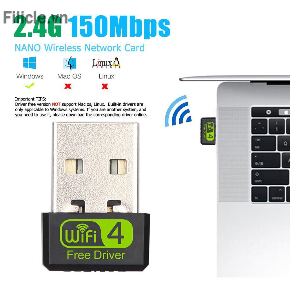 Usb Thu Sóng Wifi Không Dây 150mbps | WebRaoVat - webraovat.net.vn