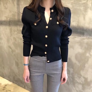 Áo len cdg cổ tròn