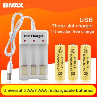 Bộ Sạc Pin 3 Khe Usb 18650 Lithium No. 5