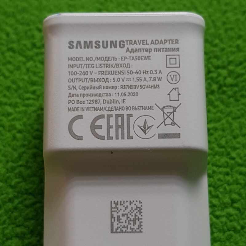 CỦ SẠC SAMSUNG A6 A6+ A7 (2018), A01 A02 A02S... CHÍNH HÃNG  MỚI 100%