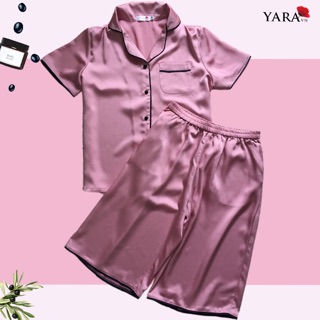 Bộ lụa lửng hàng thiết kế Yara