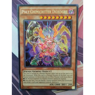 Thẻ bài yugioh: poly-chemicritter dioxogre inov-en026