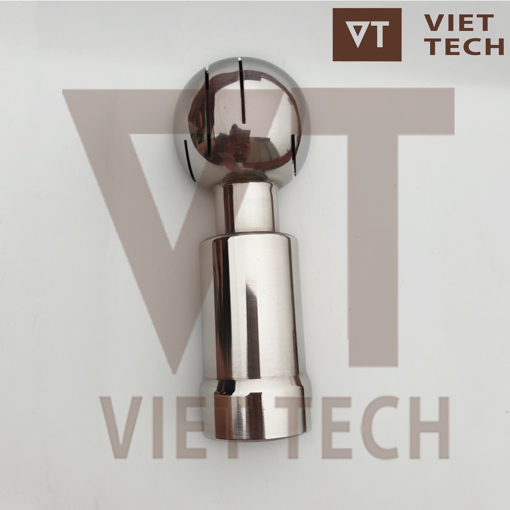 Cầu CIP inox xoay vệ sinh tẩy rửa bồn tank