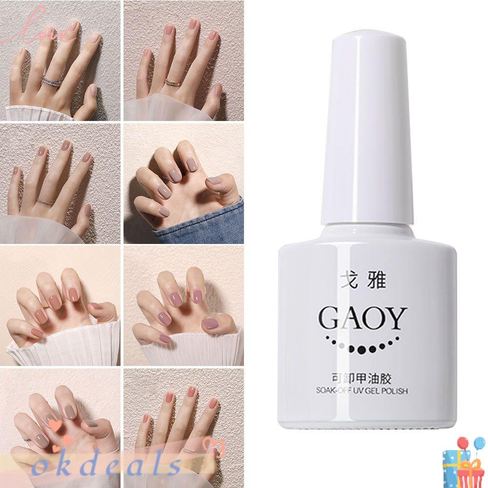 Sơn Móng Tay Dạng Gel Màu Sắc Nude Độc Đáo