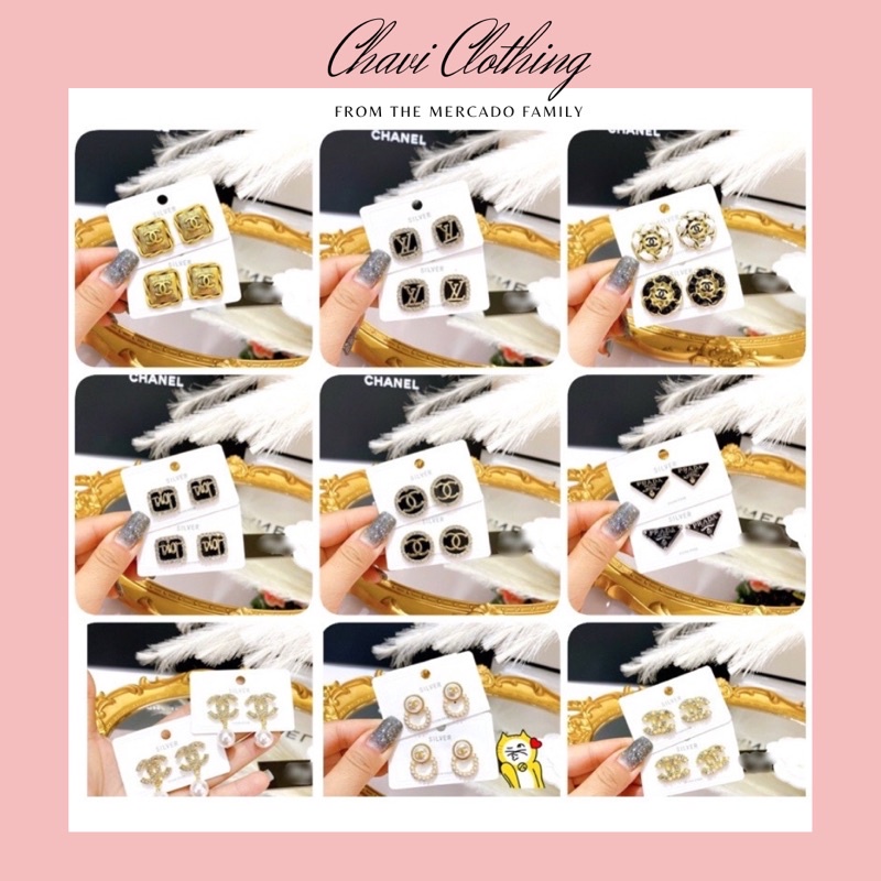 Bông Tai Hãng Sang Chảnh [ Có Bán Sỉ ] Sẵn Hàng