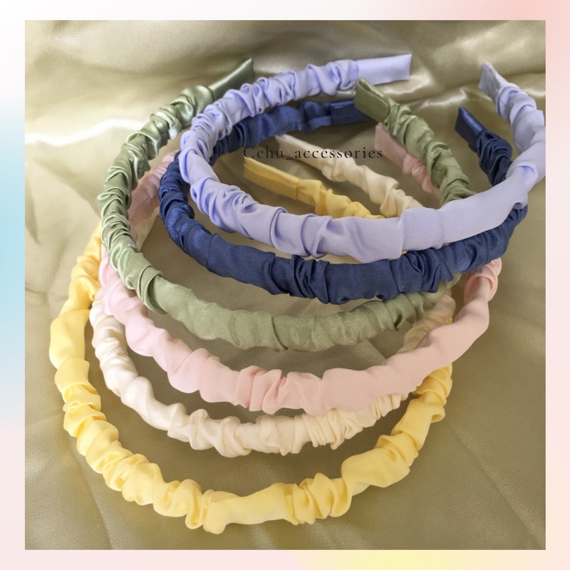 Băng đô XINH XẮN lụa satin phong cách hàn quốc nhẹ nhàng cho nữ