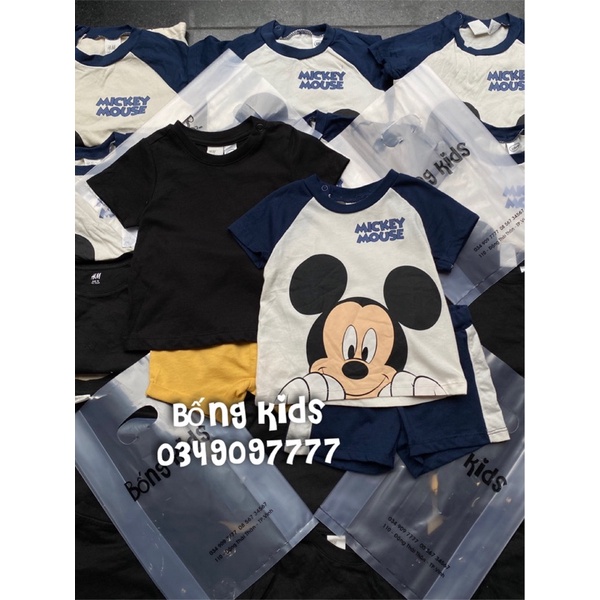 Bộ Hè Bé Trai Thun Cotton HaM