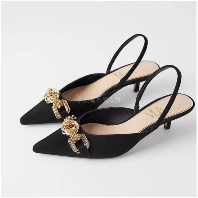(Orrder) Guốc zara xích hàng xuất xịn
