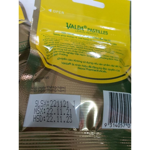 Combo 3 kẹo Valda dẻo/cứng - Đông Anh Pharmart
